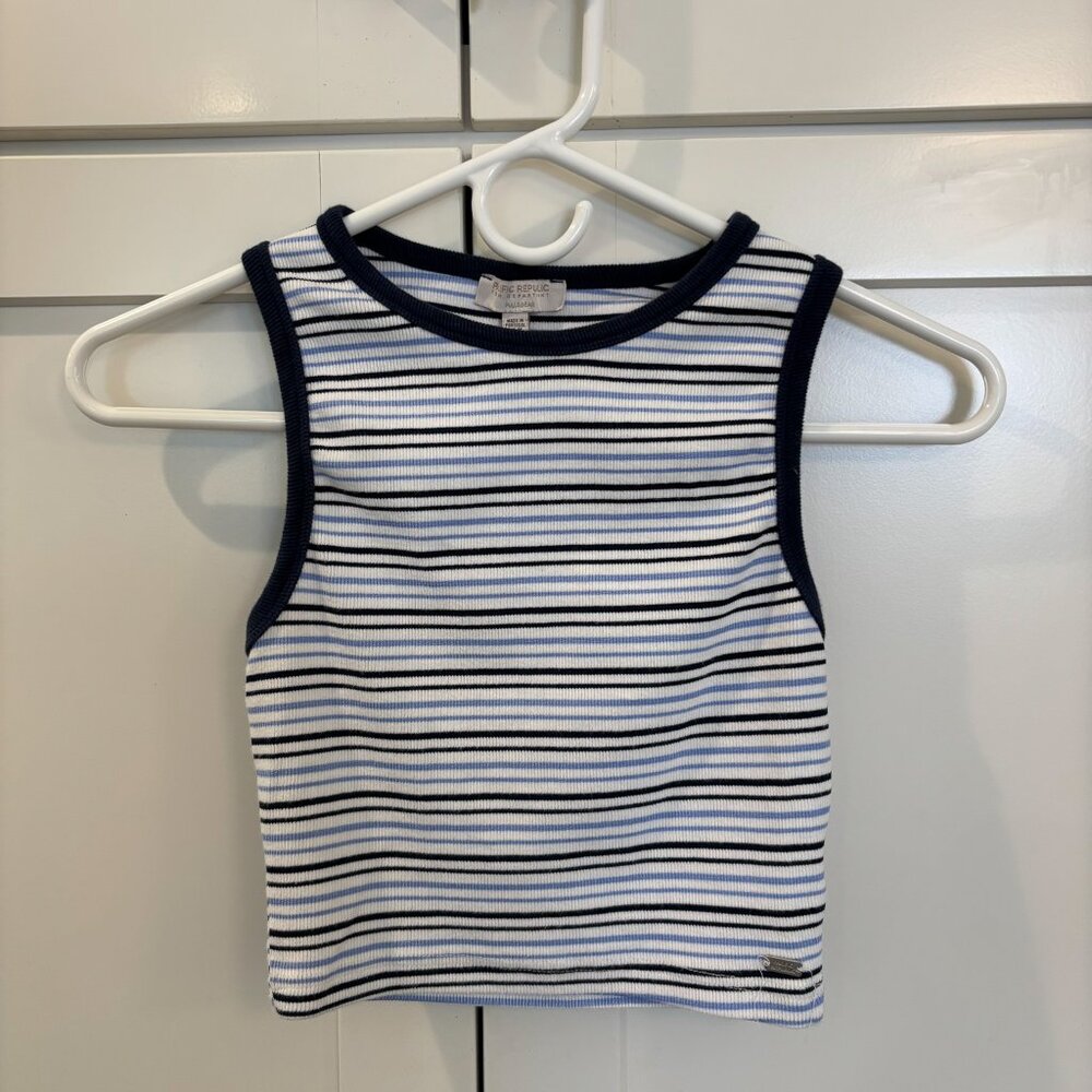 Pull and Bear Striped Tank Top